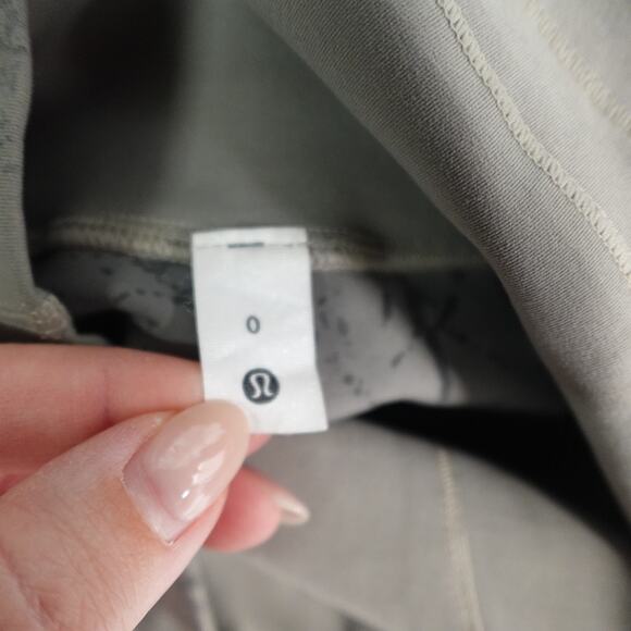 Lululemon Leggings Womens 0 Wunder Train High Rise 25" Yoga Run Thread Dye Rover - Picture 9 of 10